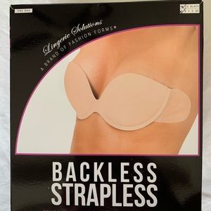 Lingerie Solutions Backless Strapless Bra A Cup